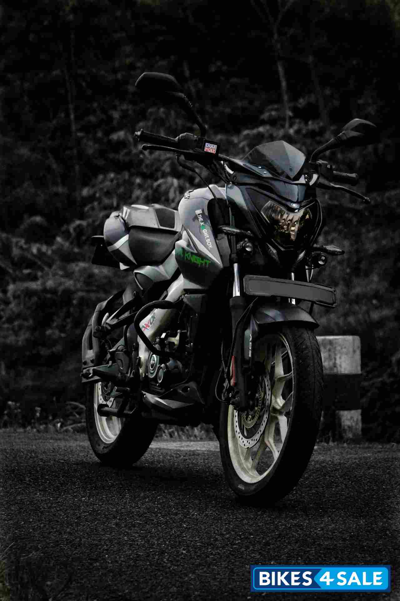 Glossy Pewter Gray Bajaj Pulsar NS 160 BS6 Glossy Pewter Gray Bajaj Pulsar NS 160 BS6