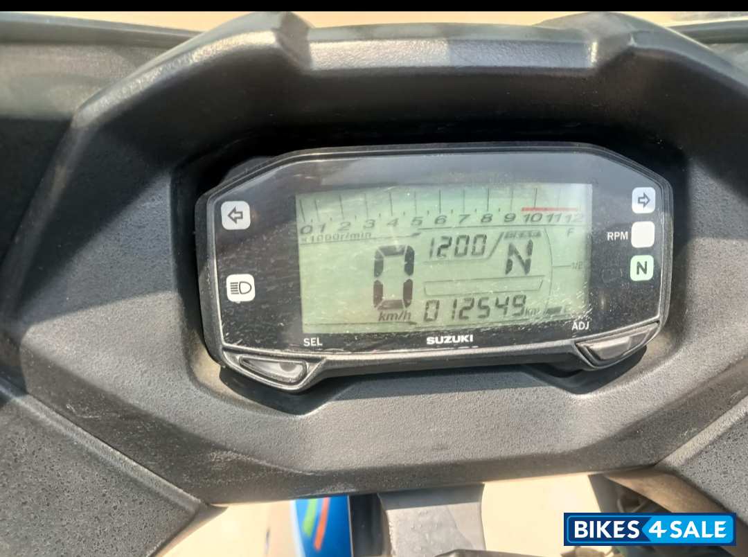 Metallic Blue Suzuki Gixxer SF Moto GP