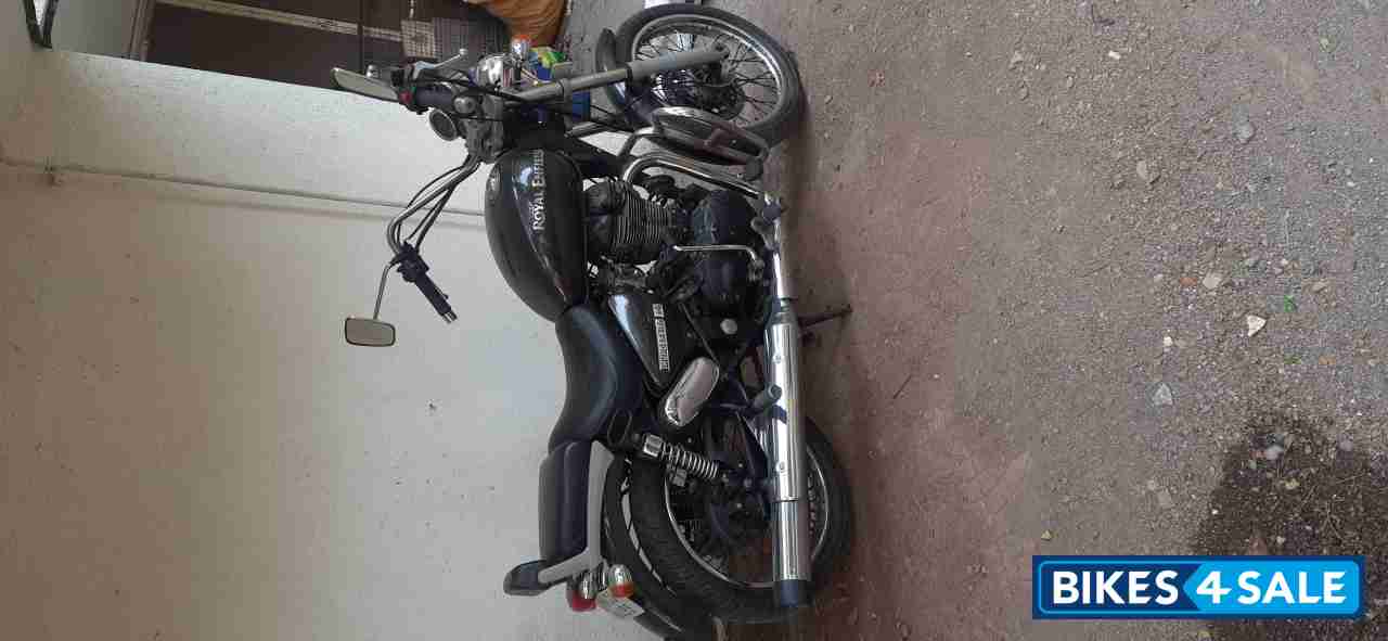 Grey Royal Enfield Thunderbird 500