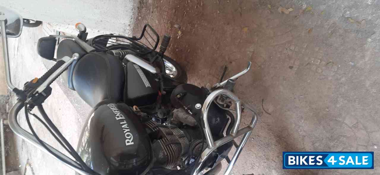 Grey Royal Enfield Thunderbird 500