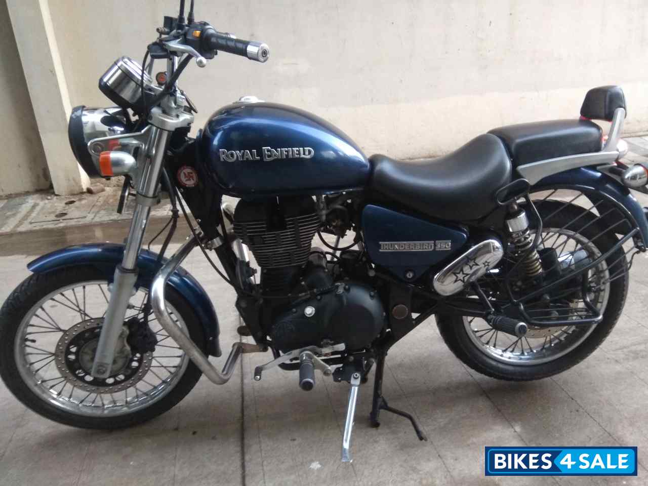 Marine Blue Royal Enfield Thunderbird 350