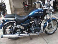 Marine Blue Royal Enfield Thunderbird 350