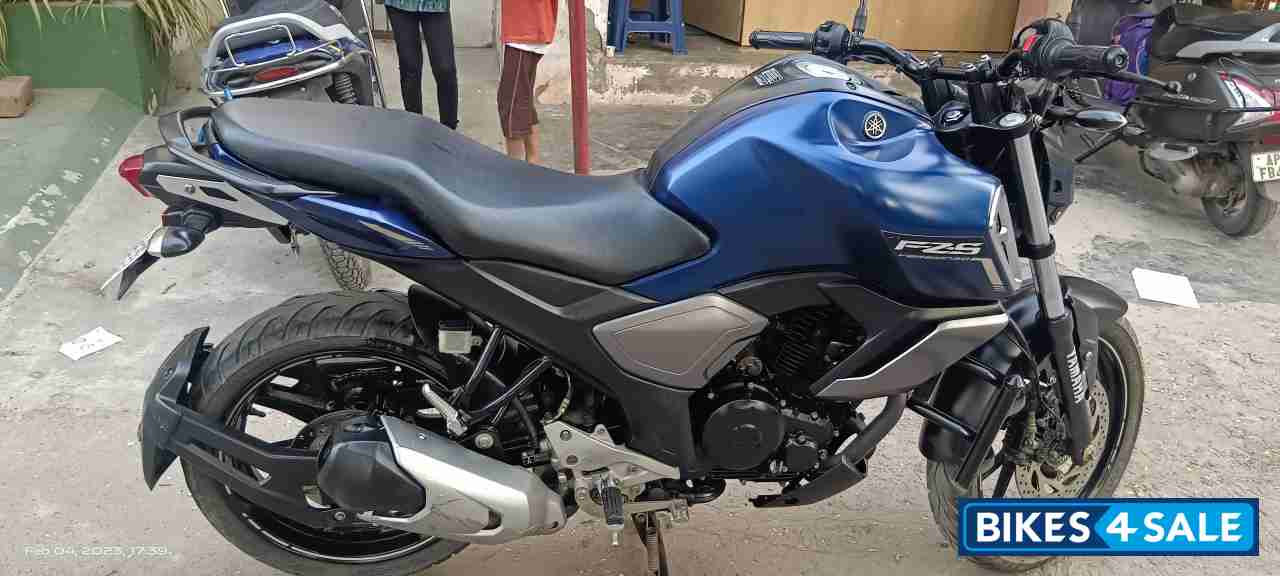 Matt Bllue Yamaha FZ-S FI V3 BS6