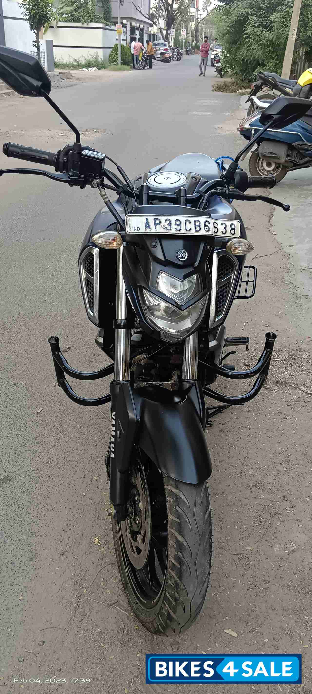 Matt Bllue Yamaha FZ-S FI V3 BS6