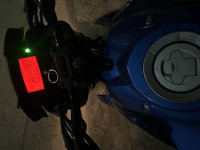 Blue Suzuki Gixxer SF