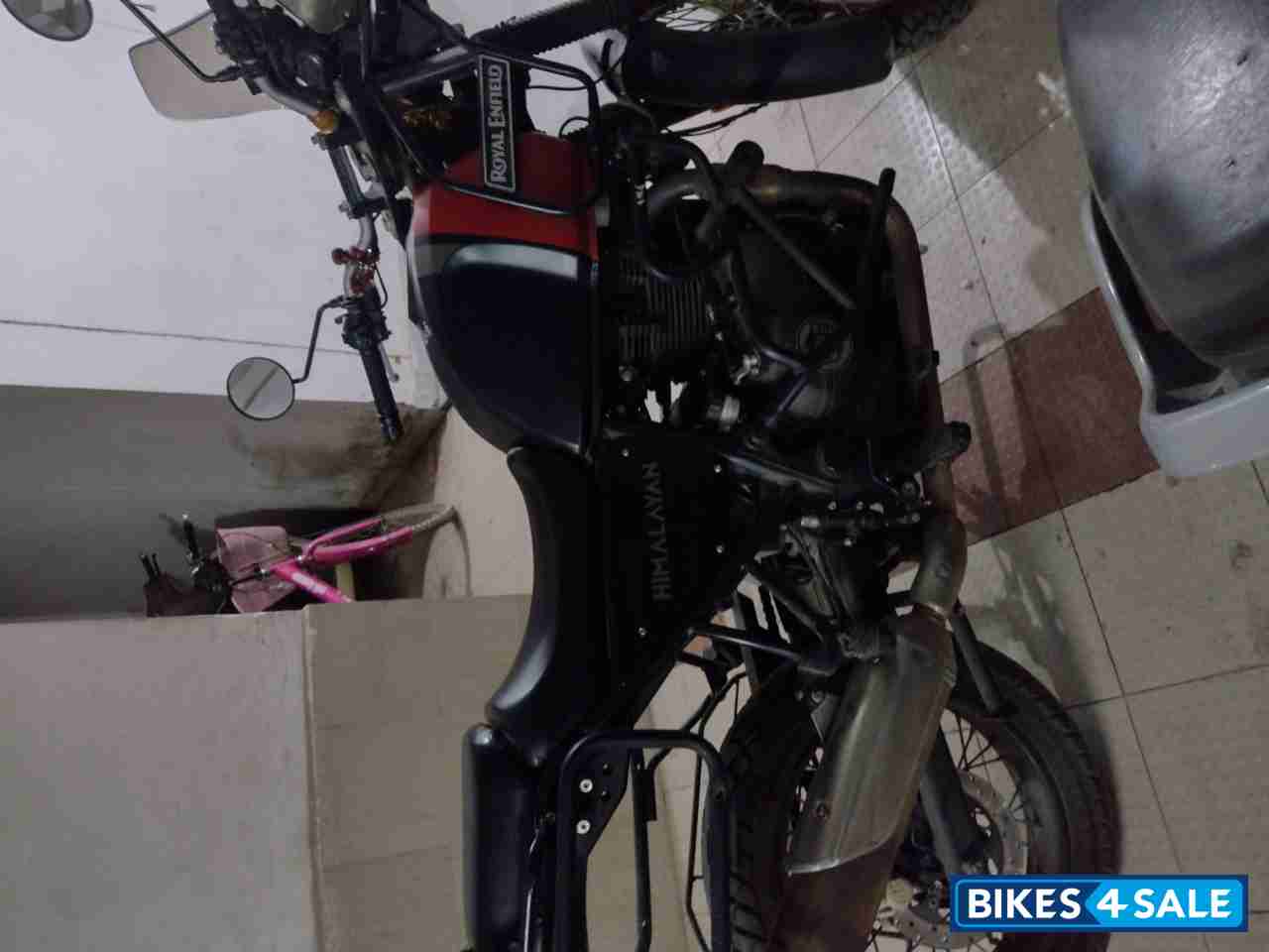 Cherry Red Royal Enfield Himalayan