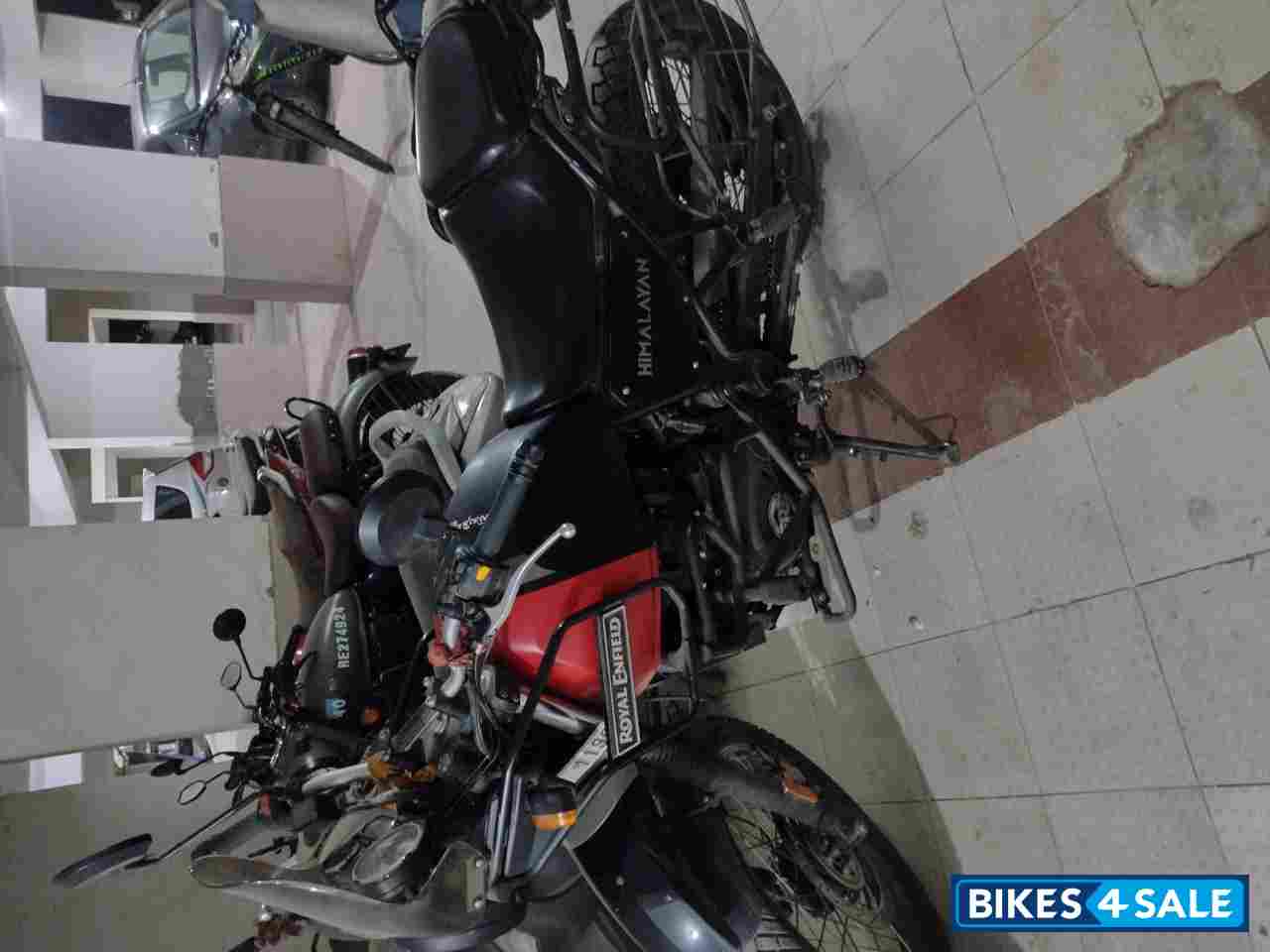 Cherry Red Royal Enfield Himalayan