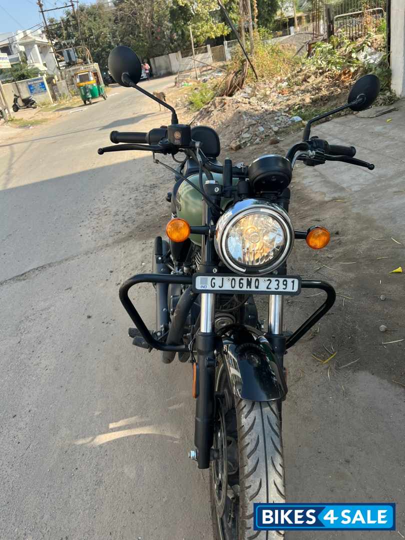 Navy Green Royal Enfield Meteor 350