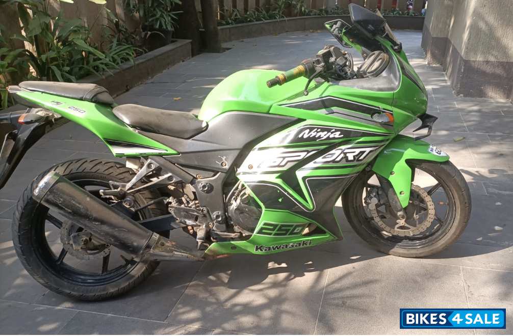 Neon Green Kawasaki Ninja 250R