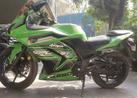 Neon Green Kawasaki Ninja 250R