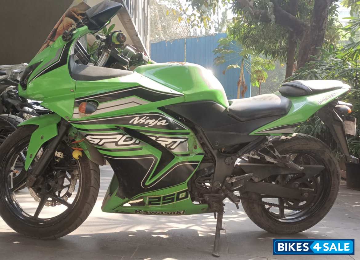Neon Green Kawasaki Ninja 250R