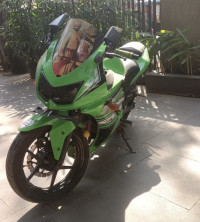 Neon Green Kawasaki Ninja 250R