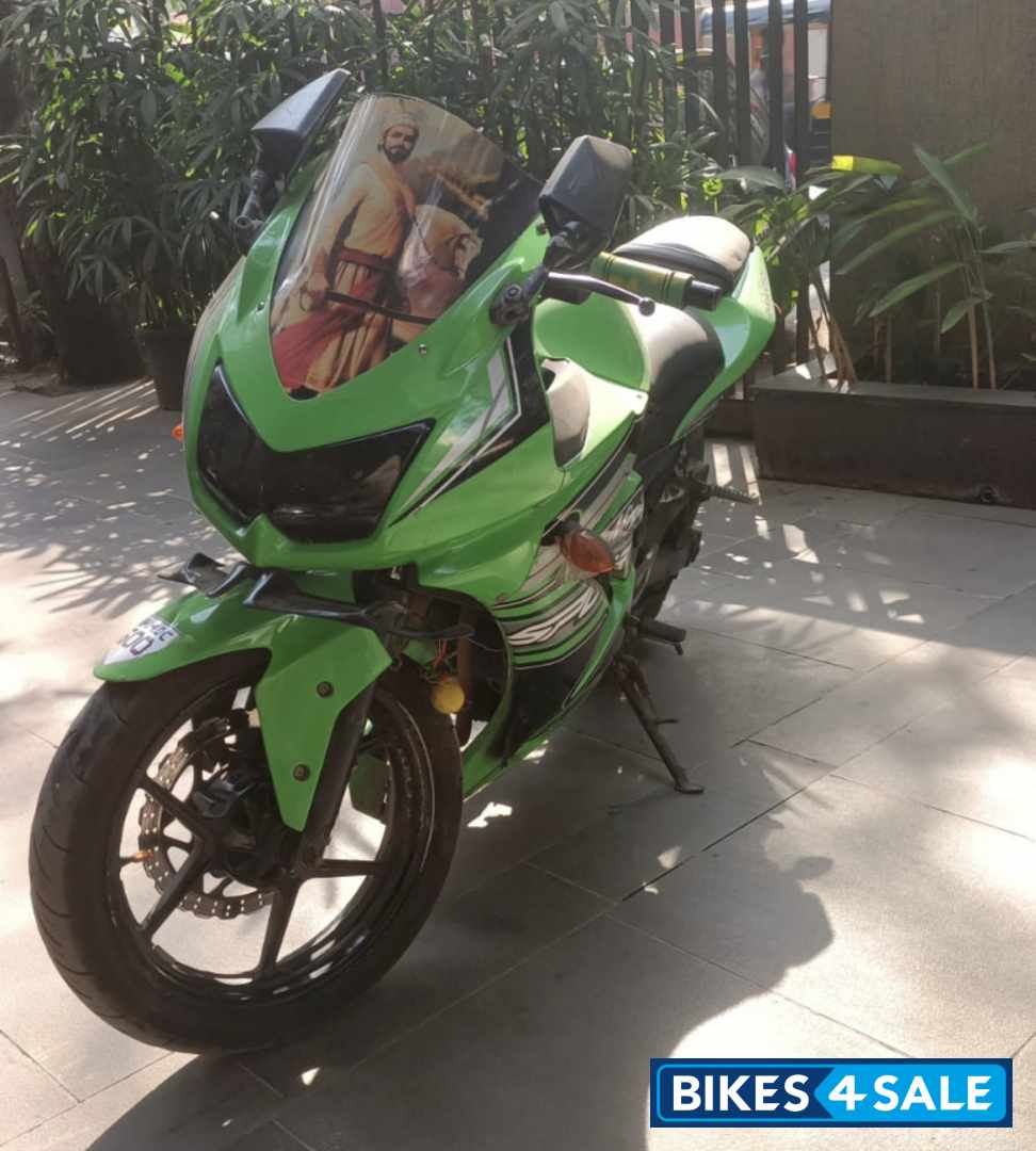 Neon Green Kawasaki Ninja 250R