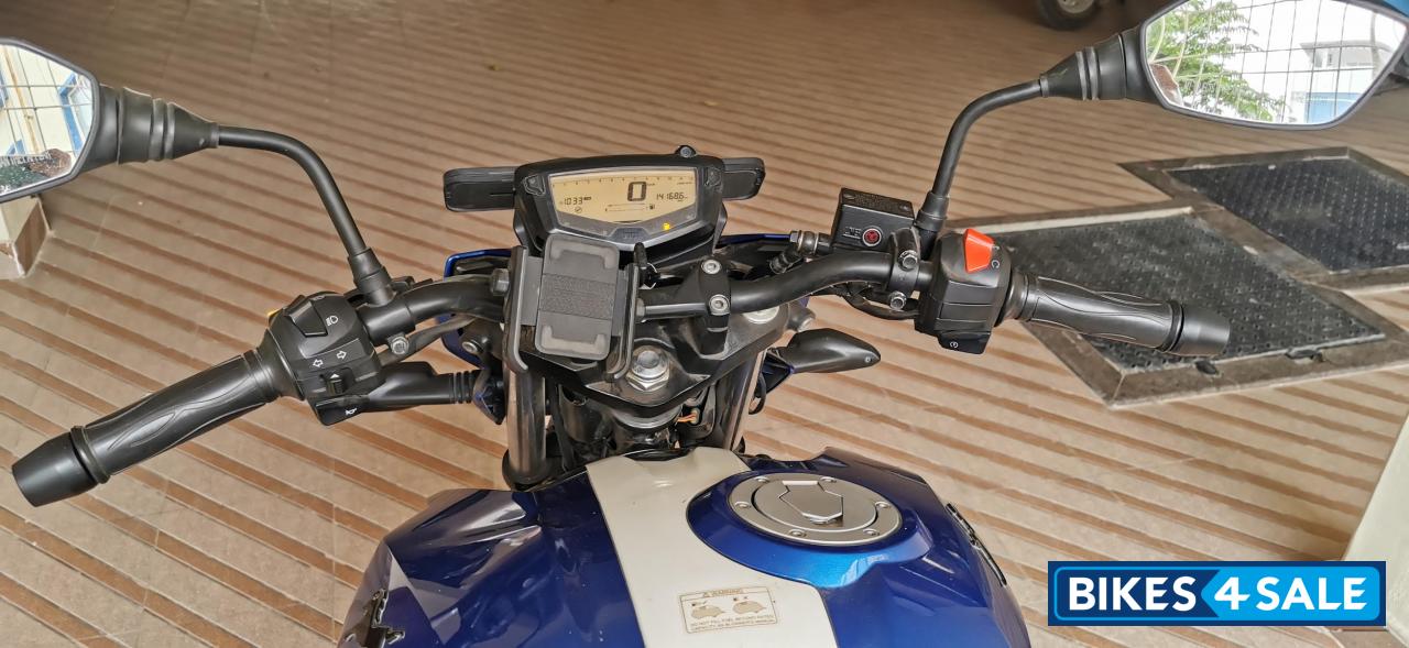 Blue TVS Apache RTR 160 4V