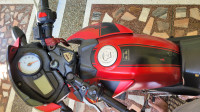 Metallic Red TVS Apache RTR 160