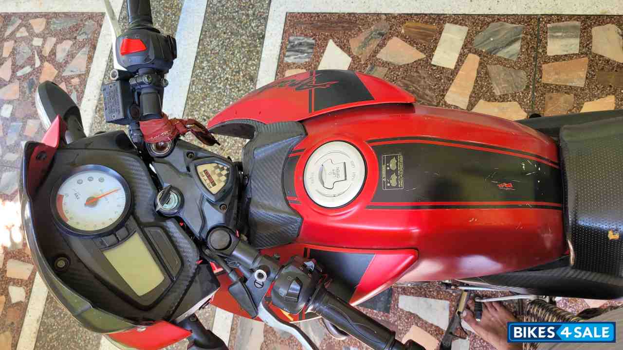 Metallic Red TVS Apache RTR 160