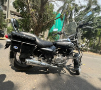 Ebony Black Bajaj Avenger Cruise 220