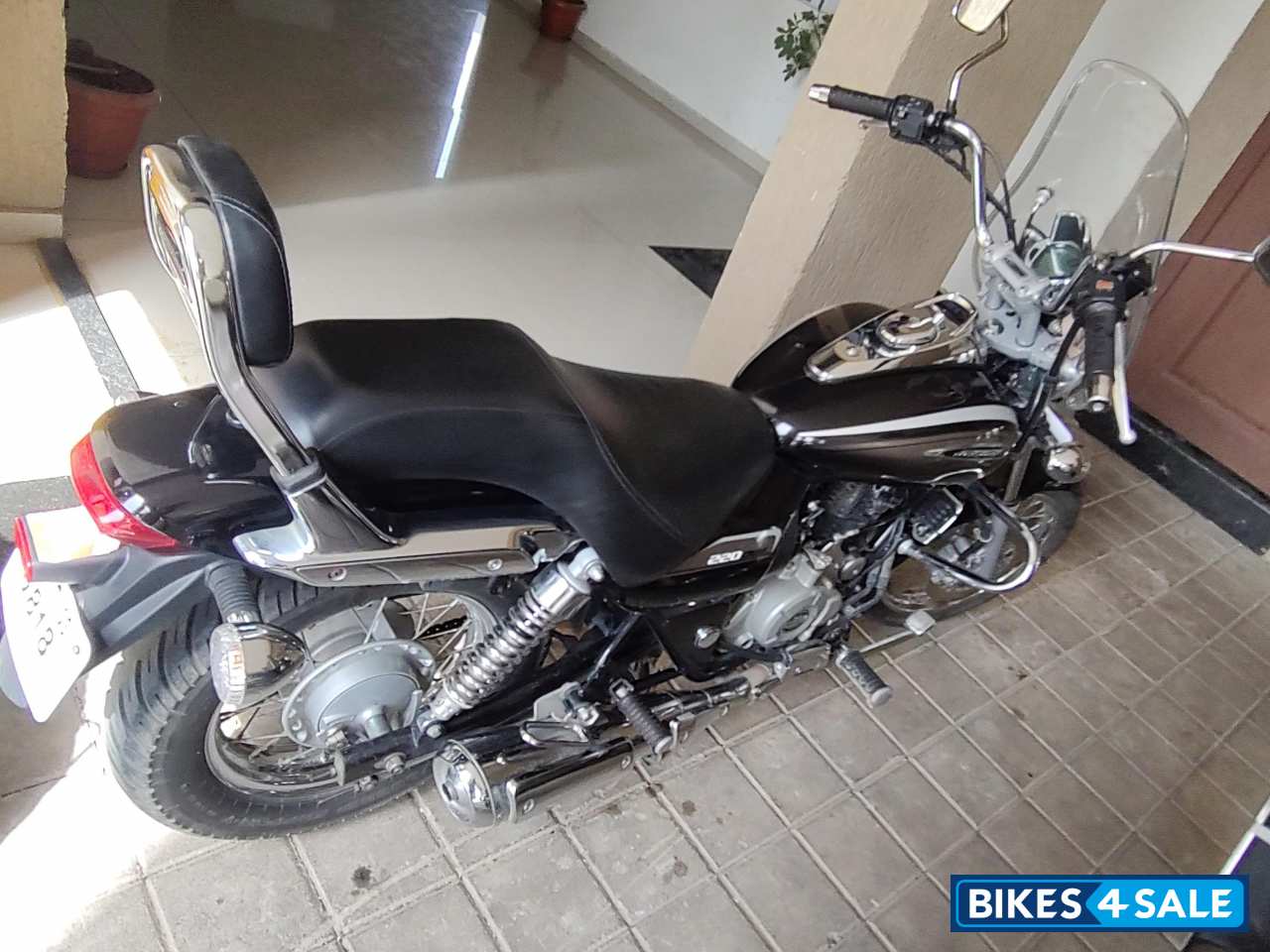 Auburn Black Bajaj Avenger Cruise 220 BS6