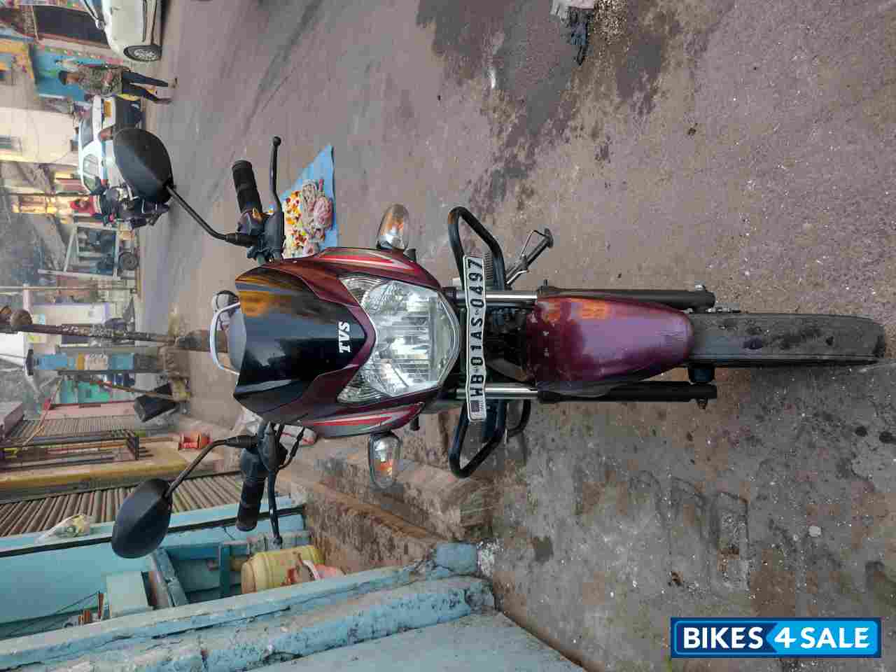 Purple TVS Sport BS6