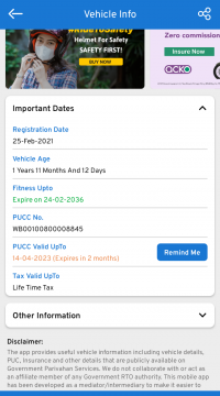 Purple TVS Sport BS6