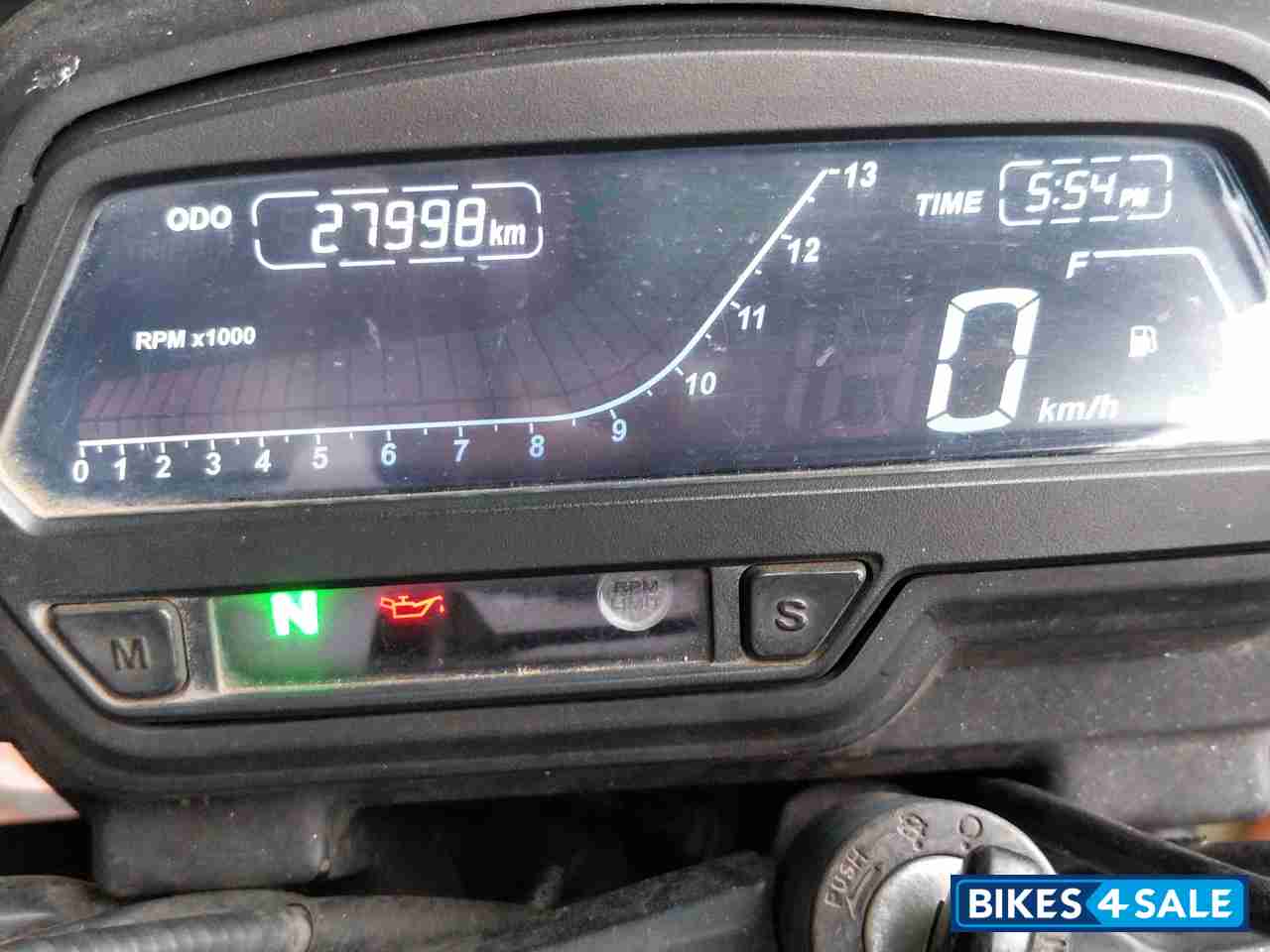 Plum Red Bajaj Dominar 400 ABS