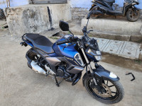 Blue Yamaha FZ-S FI V3