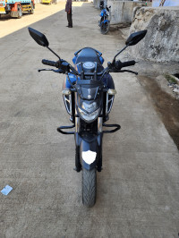 Blue Yamaha FZ-S FI V3