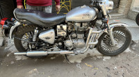 Grey Royal Enfield Bullet Electra Twinspark