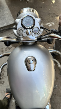 Grey Royal Enfield Bullet Electra Twinspark