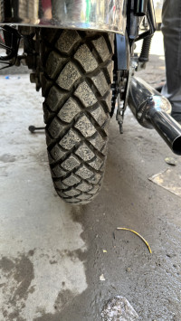 Grey Royal Enfield Bullet Electra Twinspark