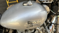 Grey Royal Enfield Bullet Electra Twinspark