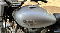 Grey Royal Enfield Bullet Electra Twinspark