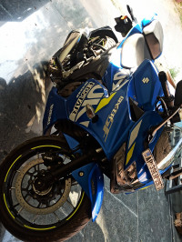 Blue Suzuki Gixxer Gixxer SF 250 Moto GP edition