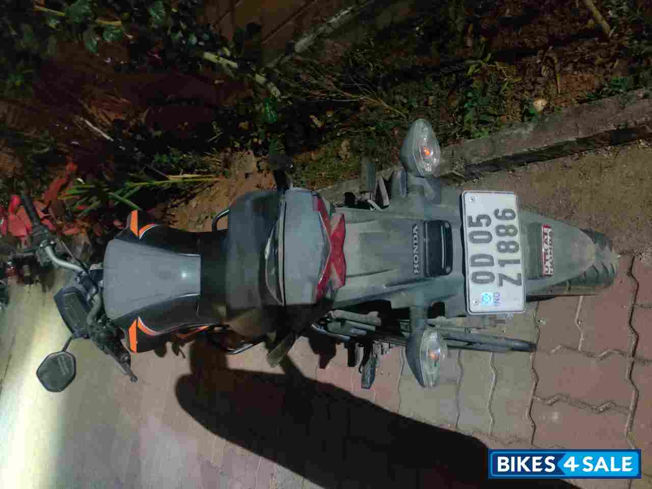 Orange Black Honda CB Hornet 160R