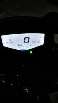 Matte Black TVS Apache RTR 200 4V