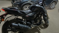 Matte Black TVS Apache RTR 200 4V