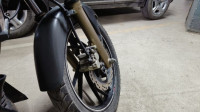 Matte Black TVS Apache RTR 200 4V
