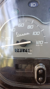 Matte Grey Vespa ZX 125