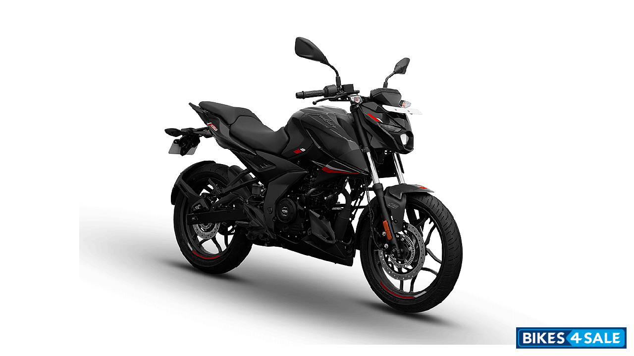 Black Bajaj Pulsar N160 Dual Channel ABS