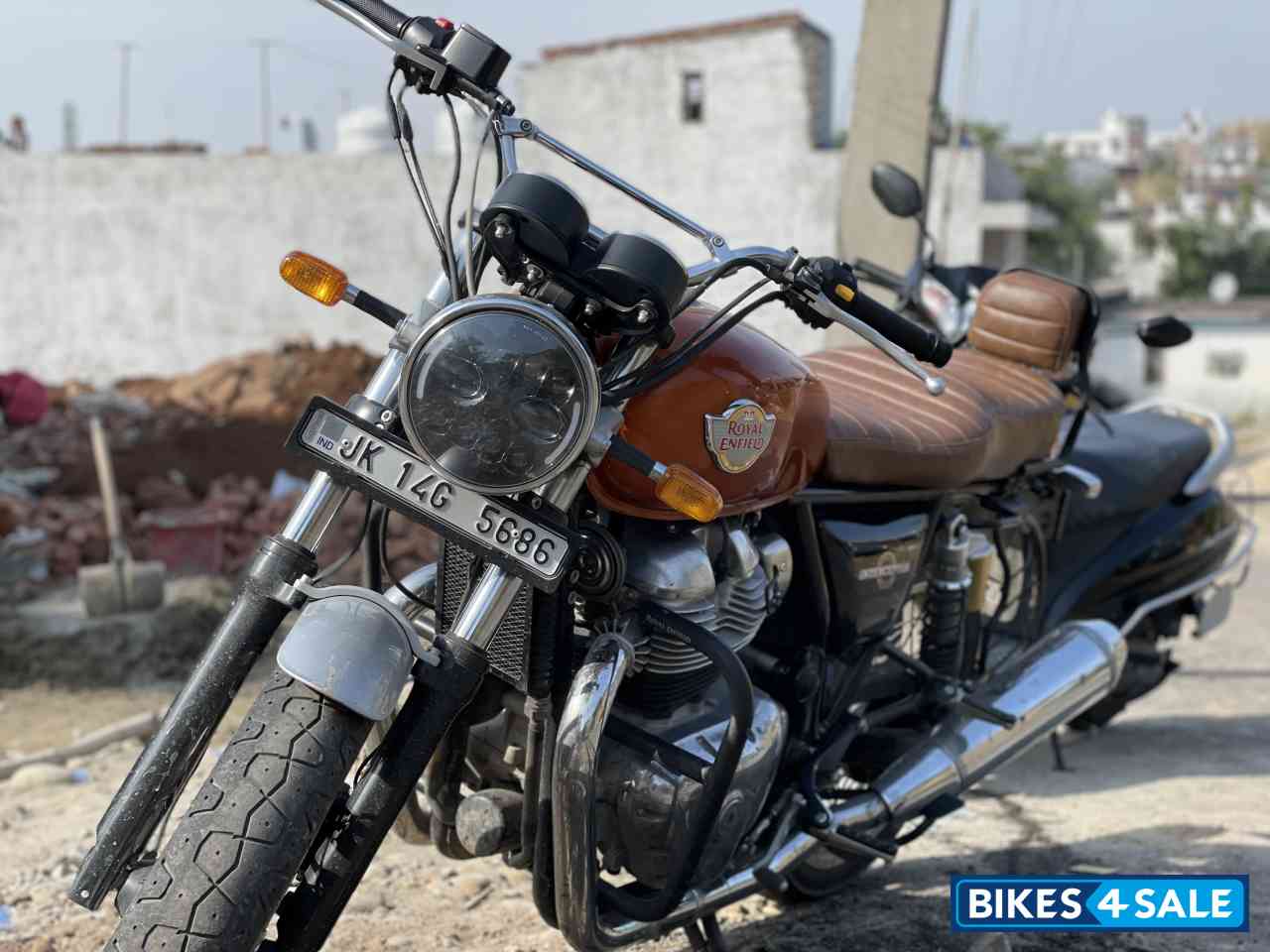 Orange Crush Royal Enfield Interceptor 650 Twin