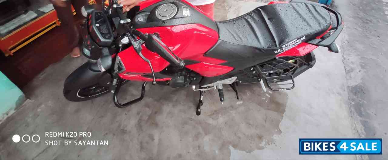 Red Yamaha FZ-S FI V3 BS6