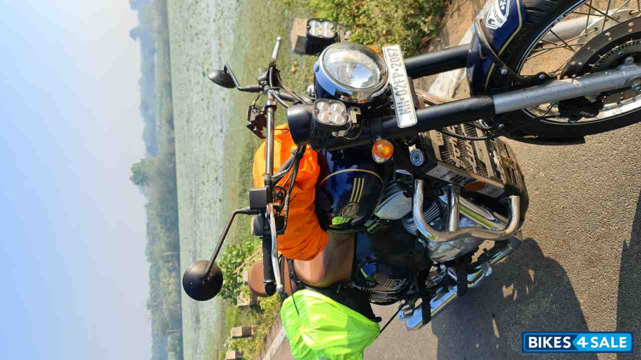 Nebula Blue Jawa forty two BS6