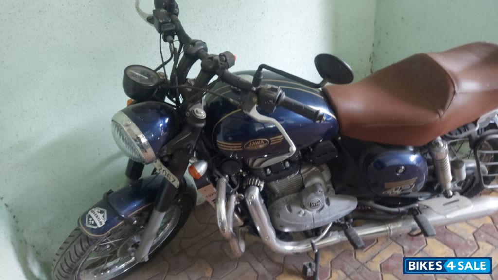 Nebula Blue Jawa forty two BS6