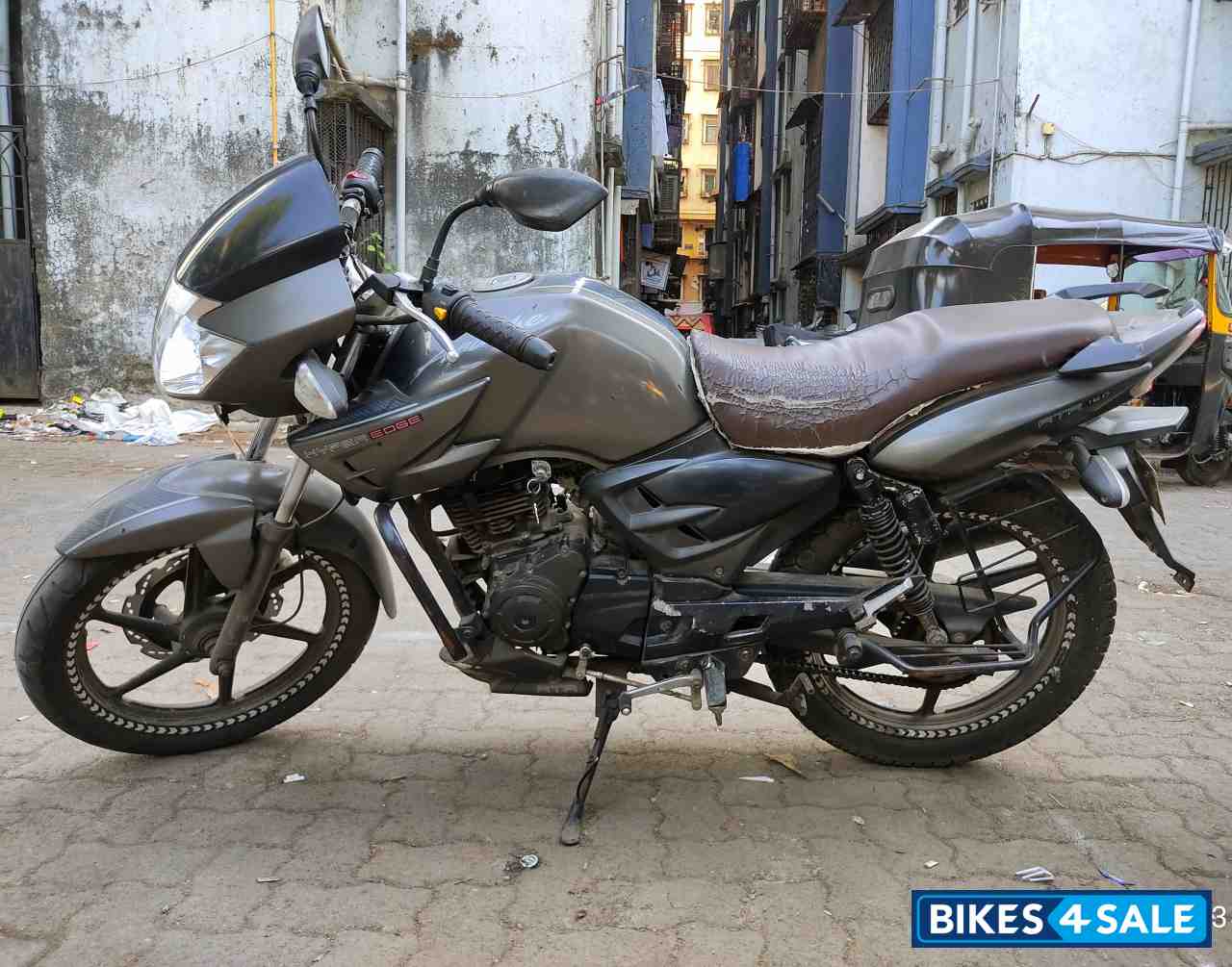 Grey TVS Apache RTR 160