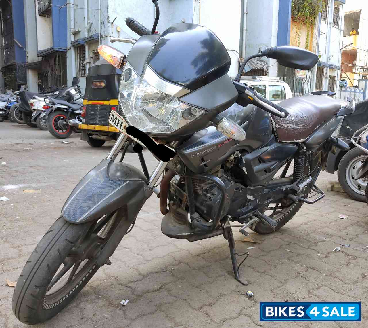 Grey TVS Apache RTR 160