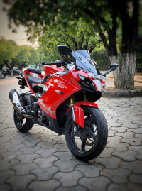 Racing Red TVS Apache RR 310