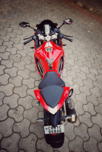 Racing Red TVS Apache RR 310
