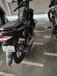 Matte Black TVS Apache RTR 180