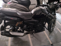 Matte Black TVS Apache RTR 180