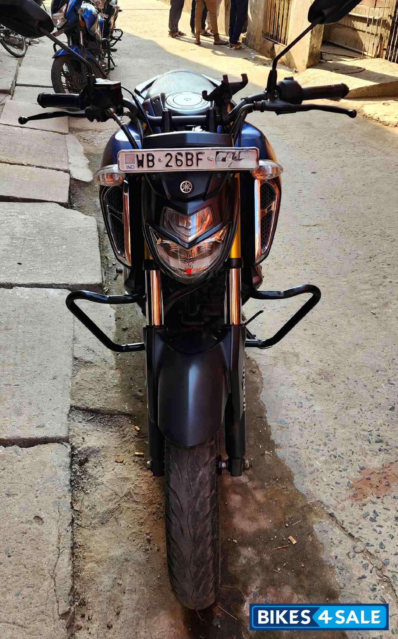 Mat Blue Yamaha FZ-S FI V3